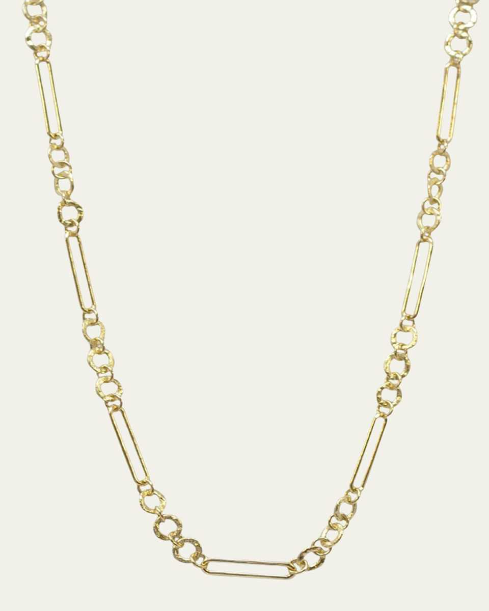 Sueno Paperclip Necklace in 18K Gold